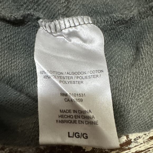 Polaroid Sweatshirt Women Extra Small Green Tie Dye Crew Neck Long Sleeve Casual - Picture 10 of 11